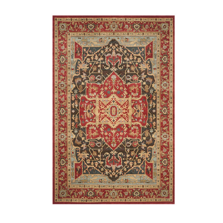 Vintage-Inspired Geometric Area Rug