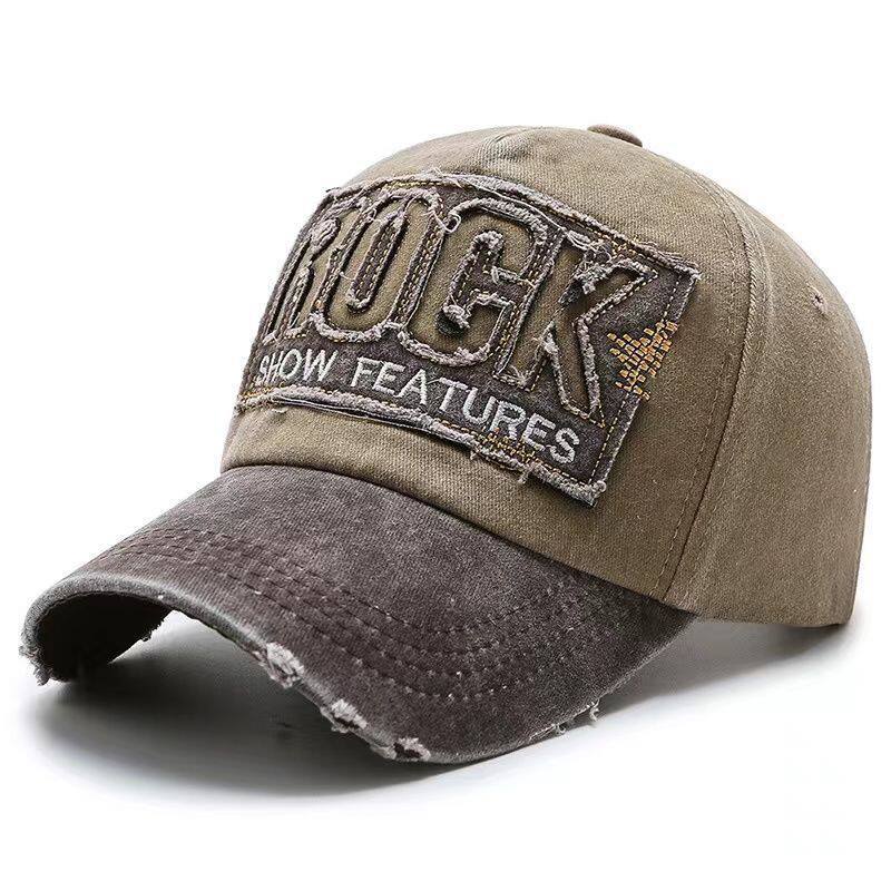 Unisex Distressed Graphic Adjustable Cap Bowlift
