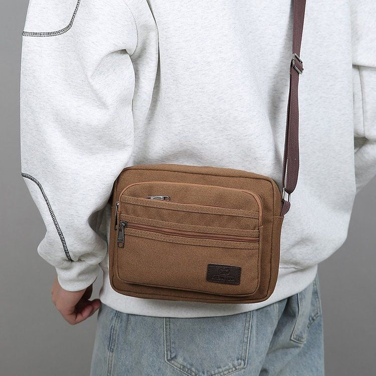 Shoulder Bag With Multiple Compartments And Adjustable Shoulder Strap Bowlift