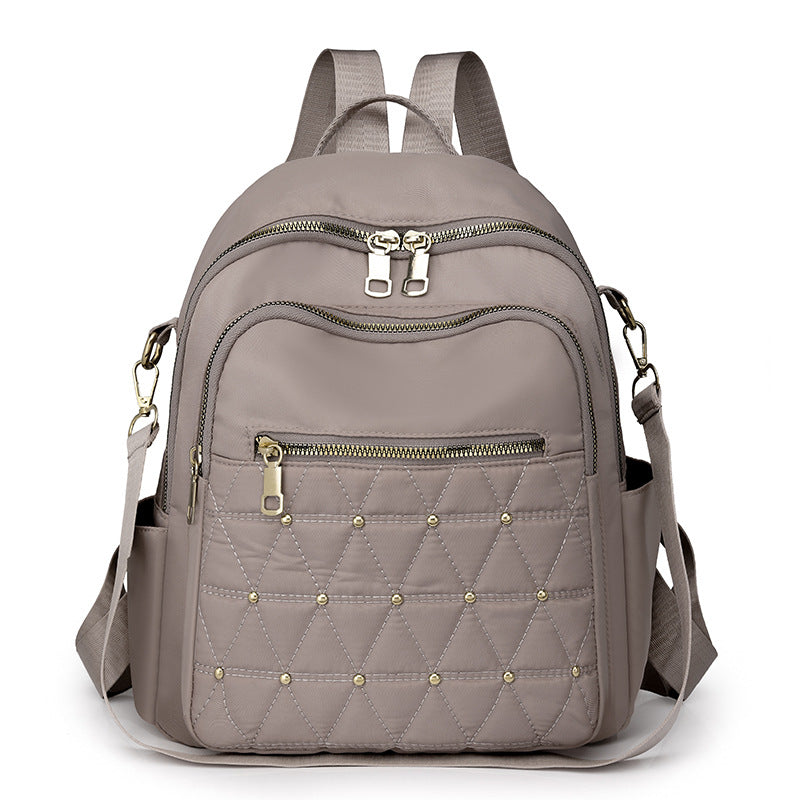 Chic Quilted Backpack Bowlift