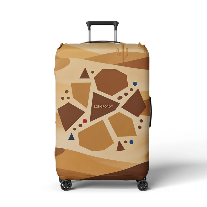 Women's suitcase cover with modern graphic design Bowlift