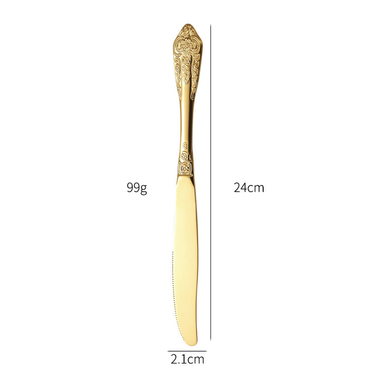 Elegant fish fork with artistic handle design Bowlift