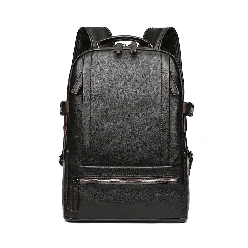 Premium Leather Business Backpack Bowlift