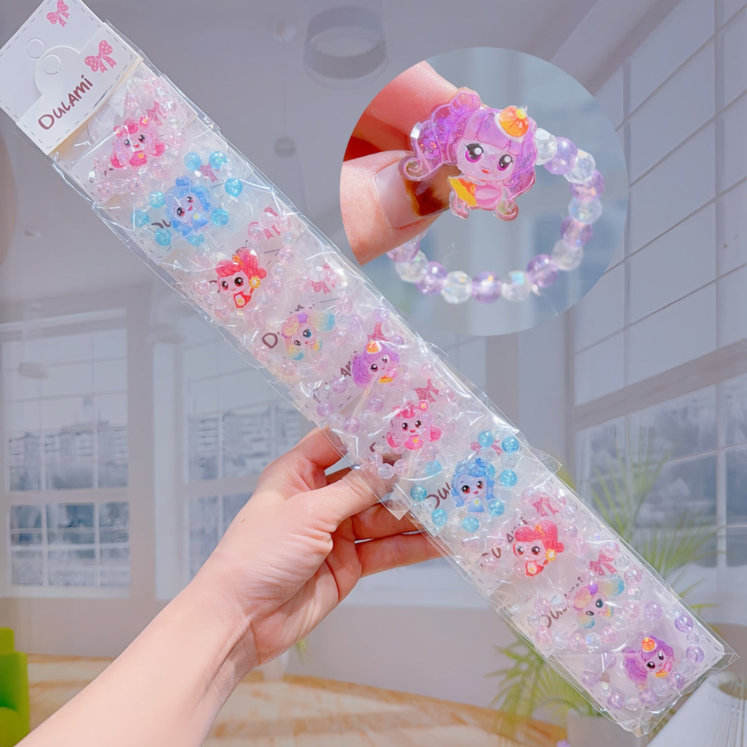 Playful bracelet with cartoon charms Bowlift