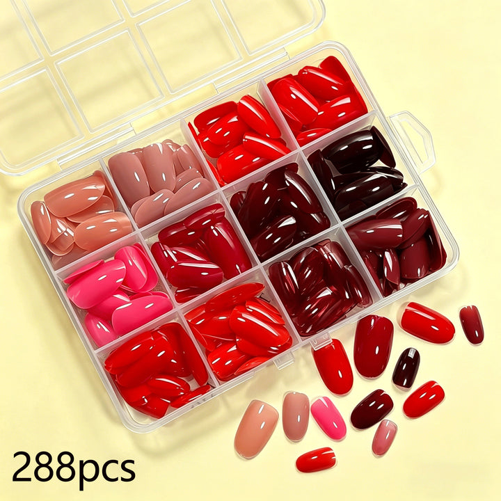 Assorted Press-On Nail Tips Collection Bowlift