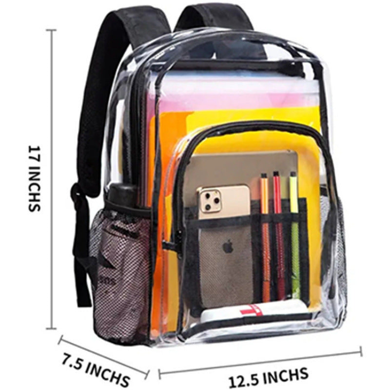 Transparent school backpack Bowlift
