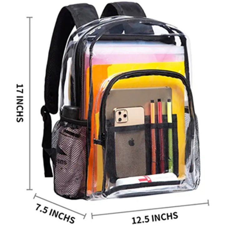 Transparent school backpack Bowlift