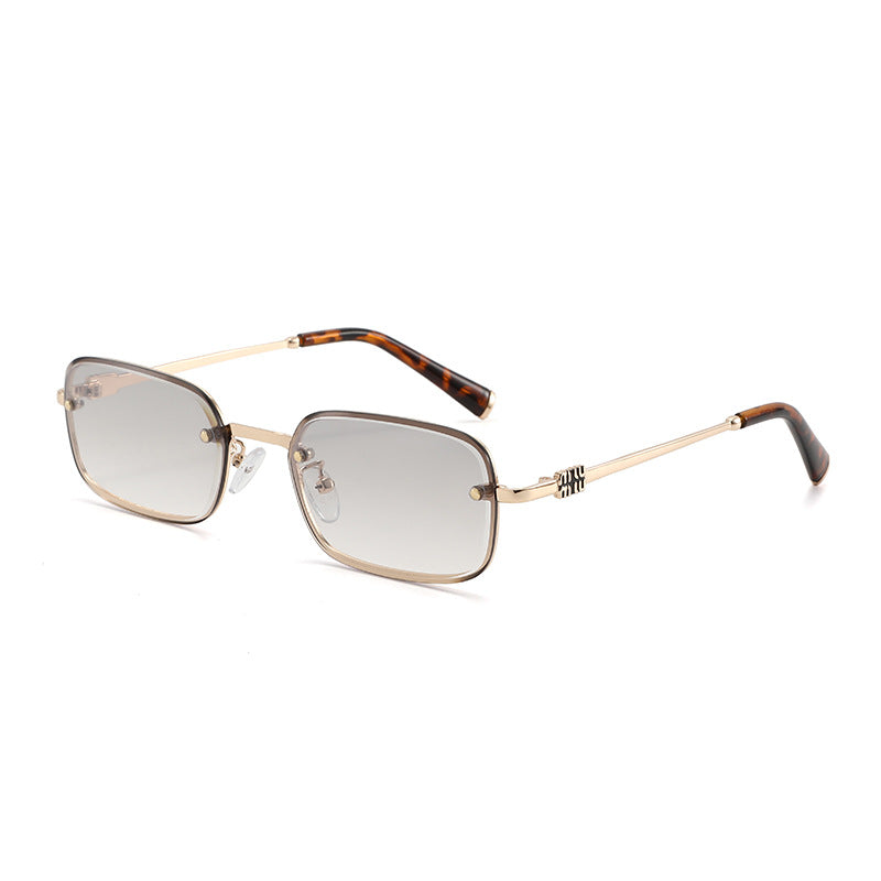Women's sunglasses with elegant, rectangular frame and polarizing lenses Bowlift