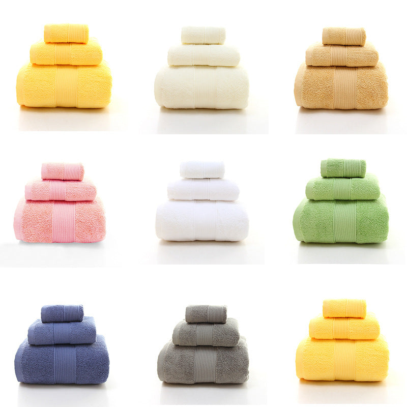 Terry Towel Set With Luxurious Comfort Bowlift