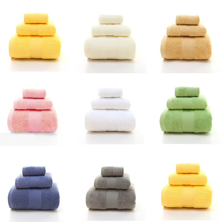 Terry Towel Set With Luxurious Comfort Bowlift