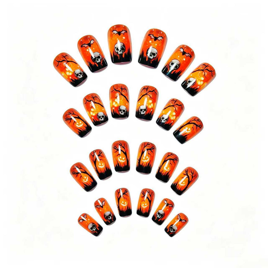 Halloween-Themed 3D Nail Art Bowlift 1788155551