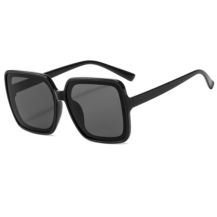 Statement Bold Square Frame Sunglasses