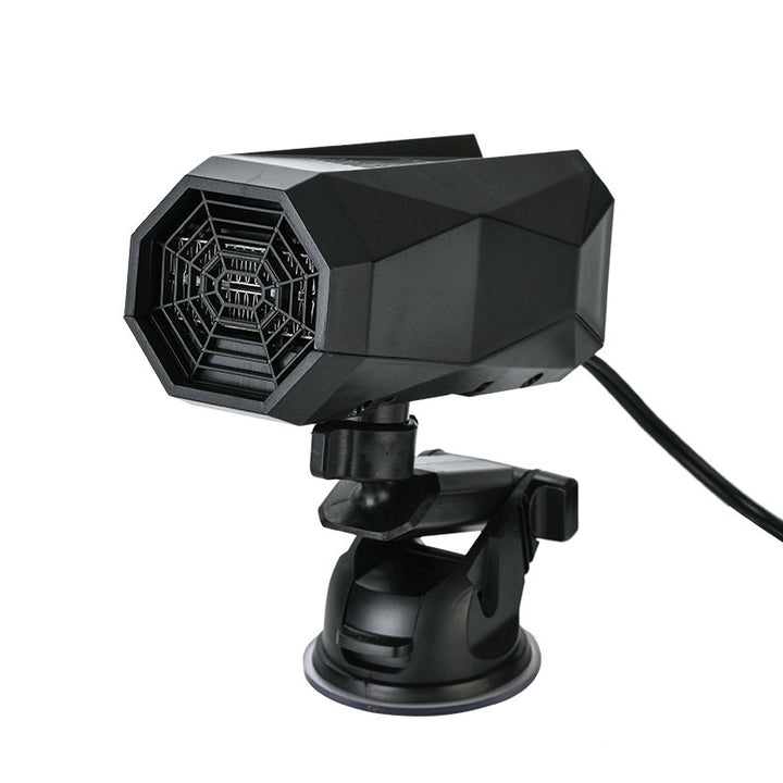 Unisex Portable 12V Car Fan with Adjustable Angle Bowlift