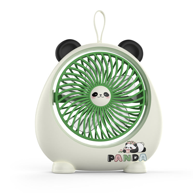 Ladies Portable Hand Fan in Panda Design Bowlift