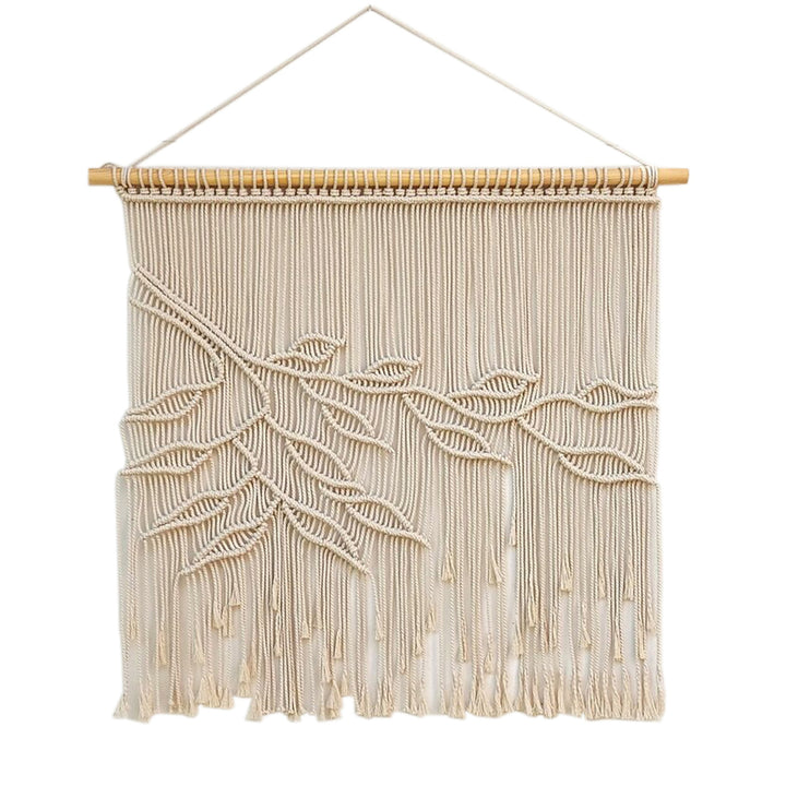 Woven Macrame Wall Art Decor Bowlift