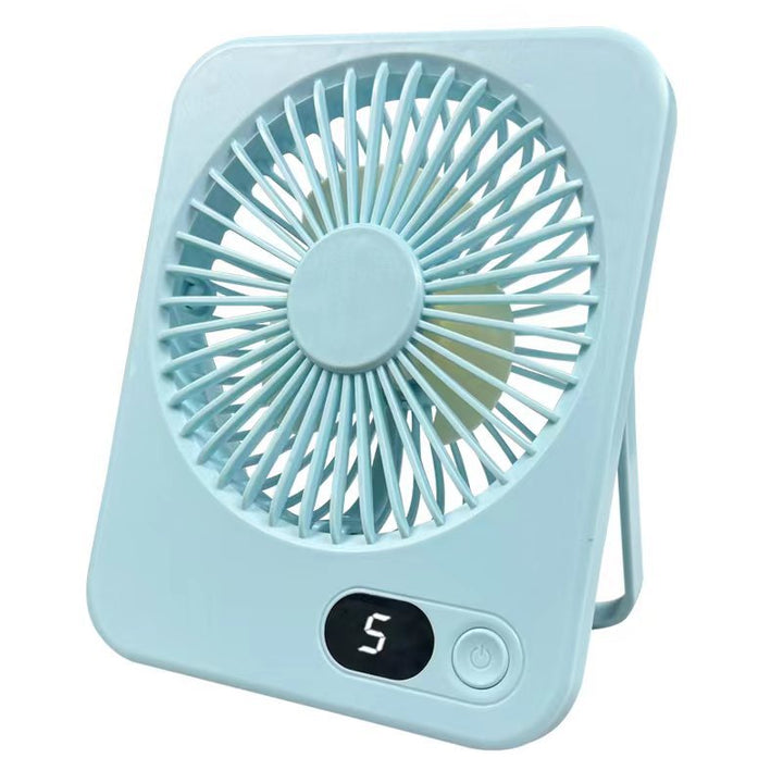 Unisex Compact Adjustable USB Desk Fan Bowlift