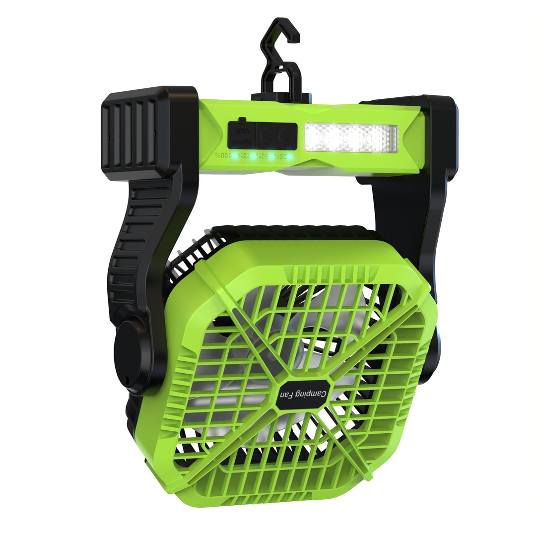 Portable Outdoor Battery-Powered Camping Fan Bowlift