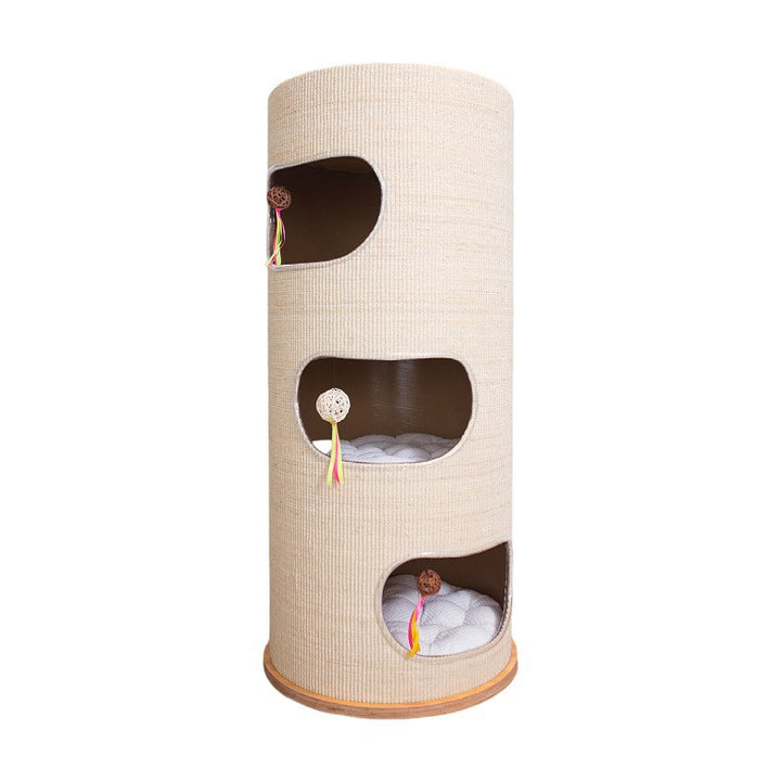 High-quality cat tree with play station Bowlift