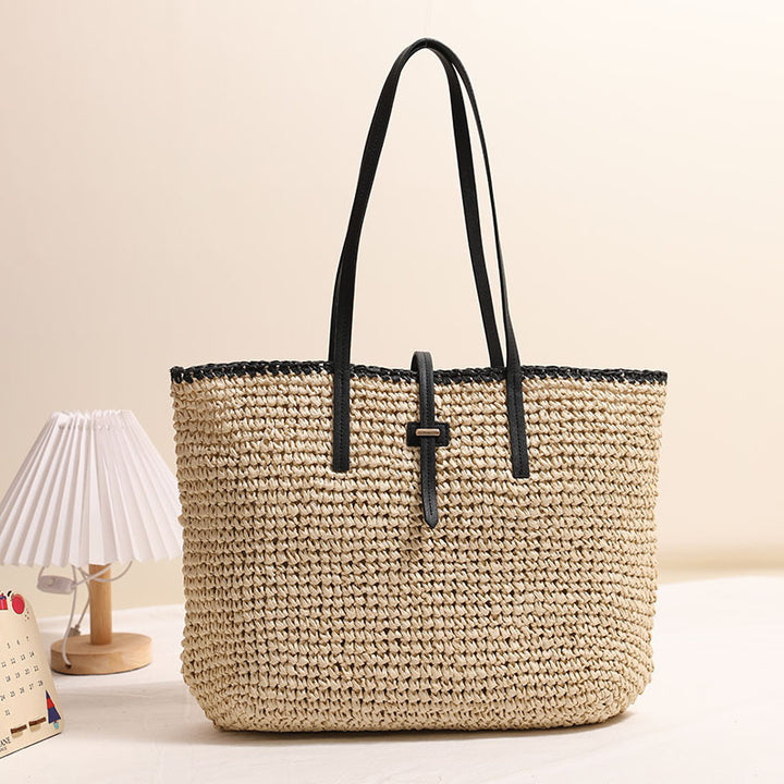 Stylish and spacious wicker bag Bowlift