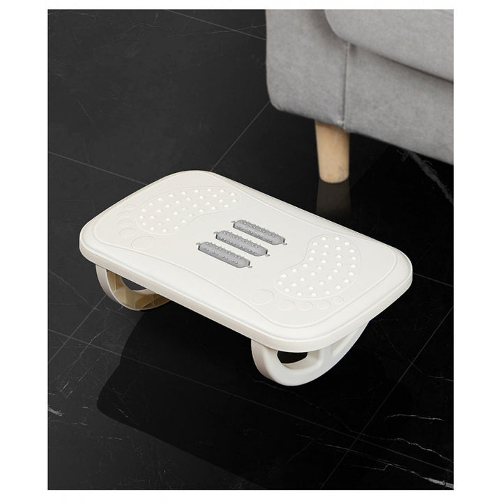Foldable Acupressure Foot Massager and Ergonomic Footrest Bowlift
