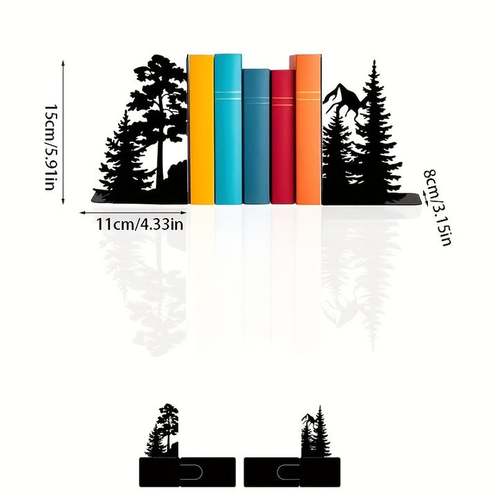 Artistic Landscape Bookends