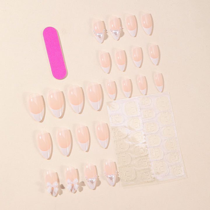 Elegant 3D Nail Art Design Bowlift