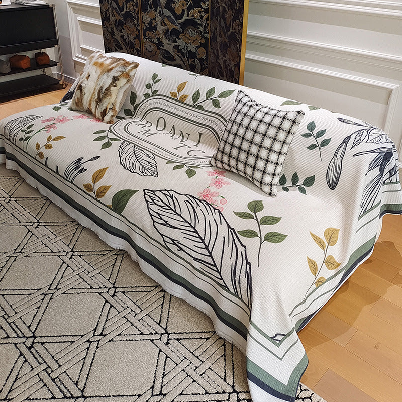 Textured Woven Throw Blanket