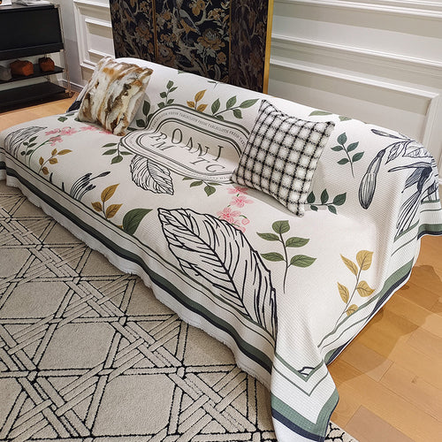Textured Woven Throw Blanket