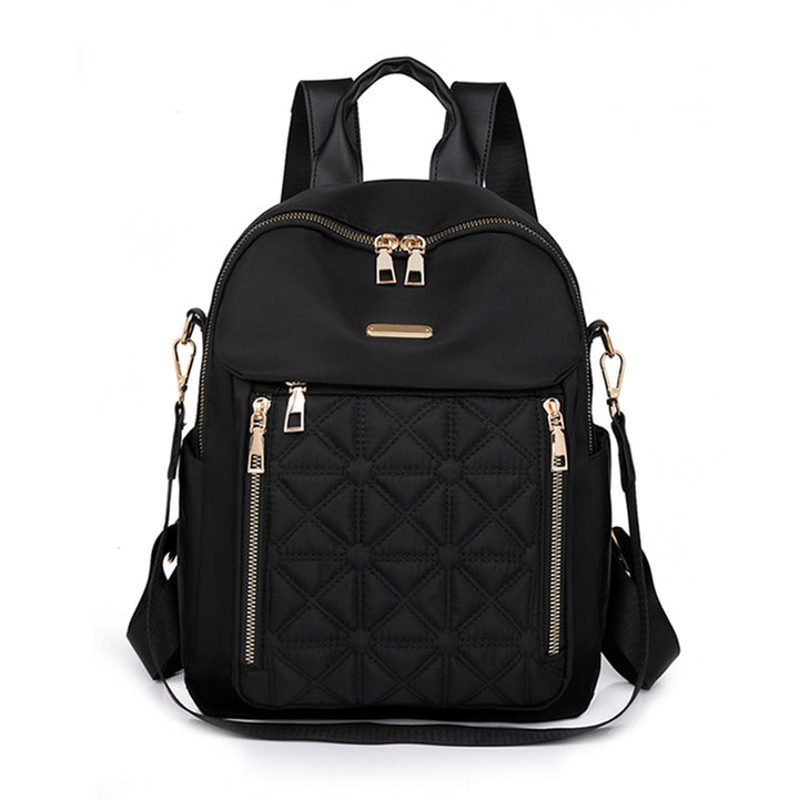 Quilted Multi-Compartment Backpack Bowlift