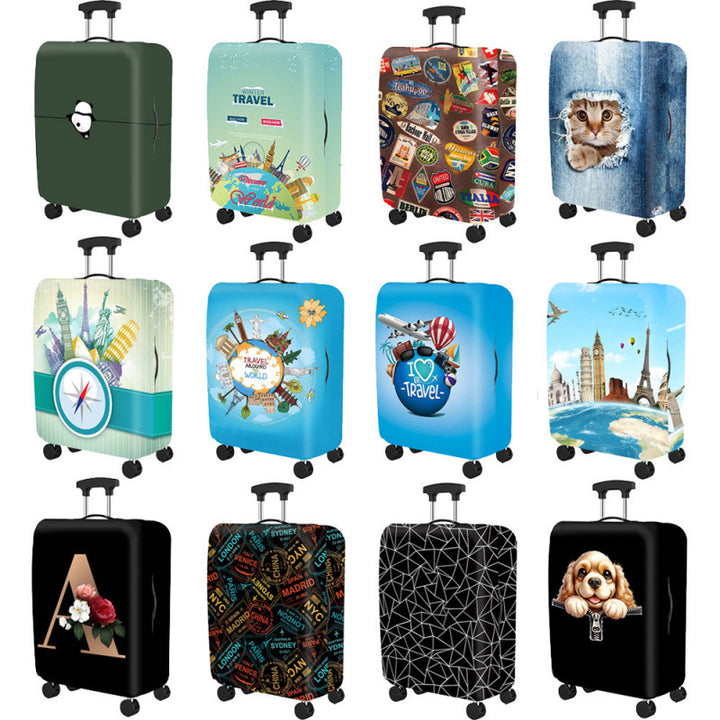 Artistic Travel Hard Shell Suitcase Bowlift