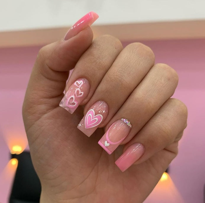 Decorative Gel Nail Art Extensions Bowlift