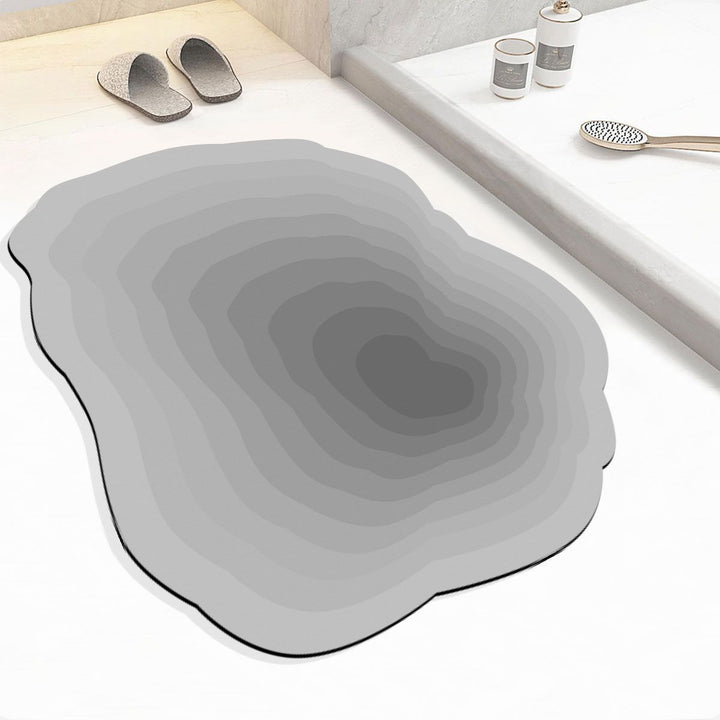 Stylish Gradient Bath Mat Bowlift