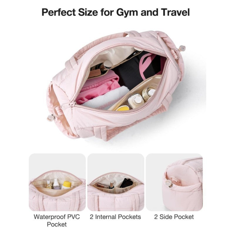 Quilted Shoulder Tote Bowlift