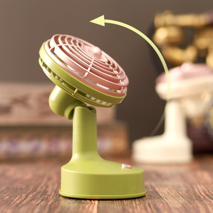 Ladies portable table fan in creative design Bowlift
