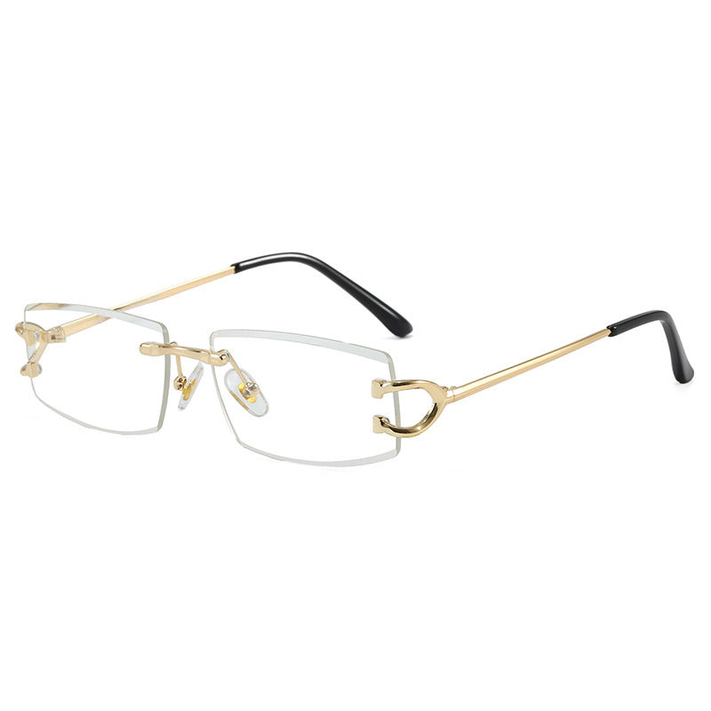 Women Elegant Minimalist Sunglasses with Unique Metal Details Bowlift