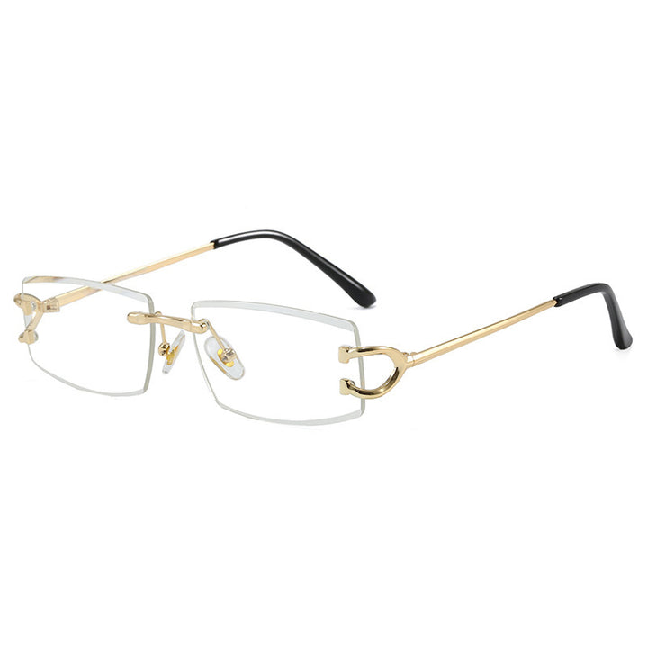 Women Elegant Minimalist Sunglasses with Unique Metal Details Bowlift