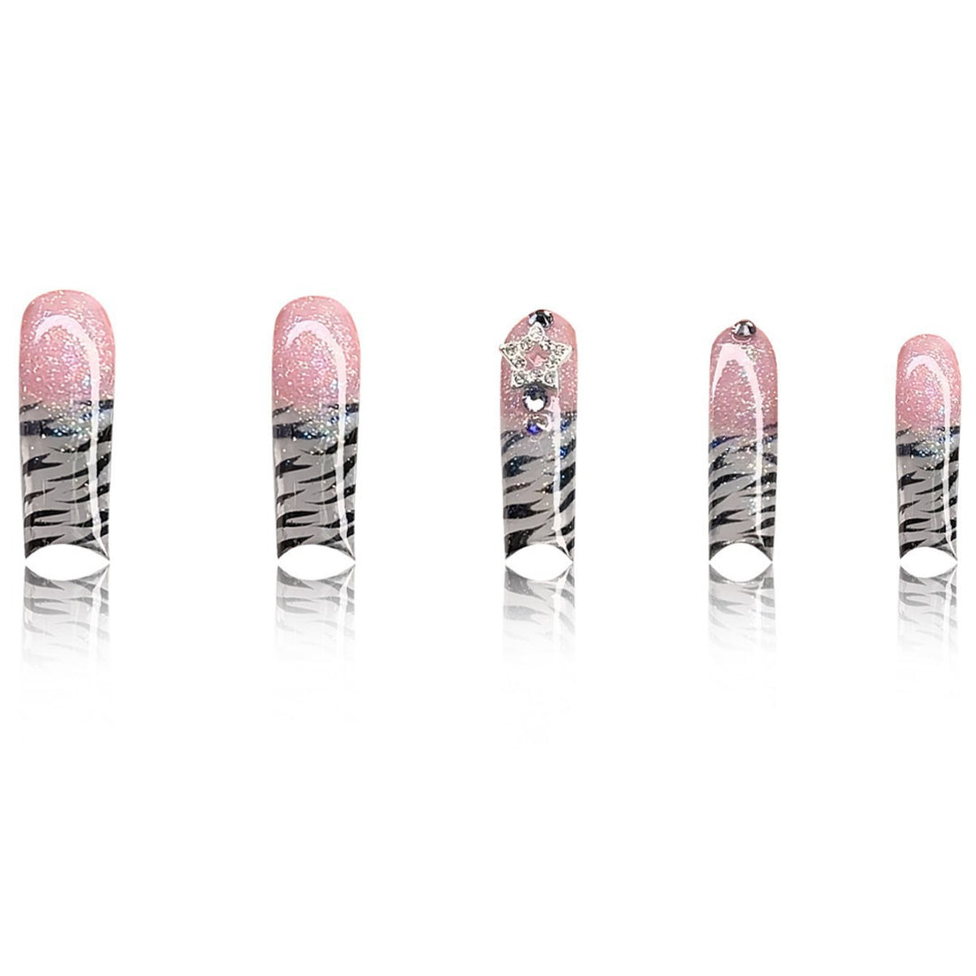 Glamorous Long Nail Art Extensions Bowlift