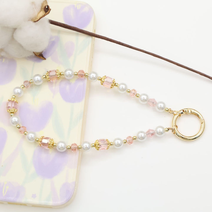 Elegant Beaded Phone Chain Bowlift