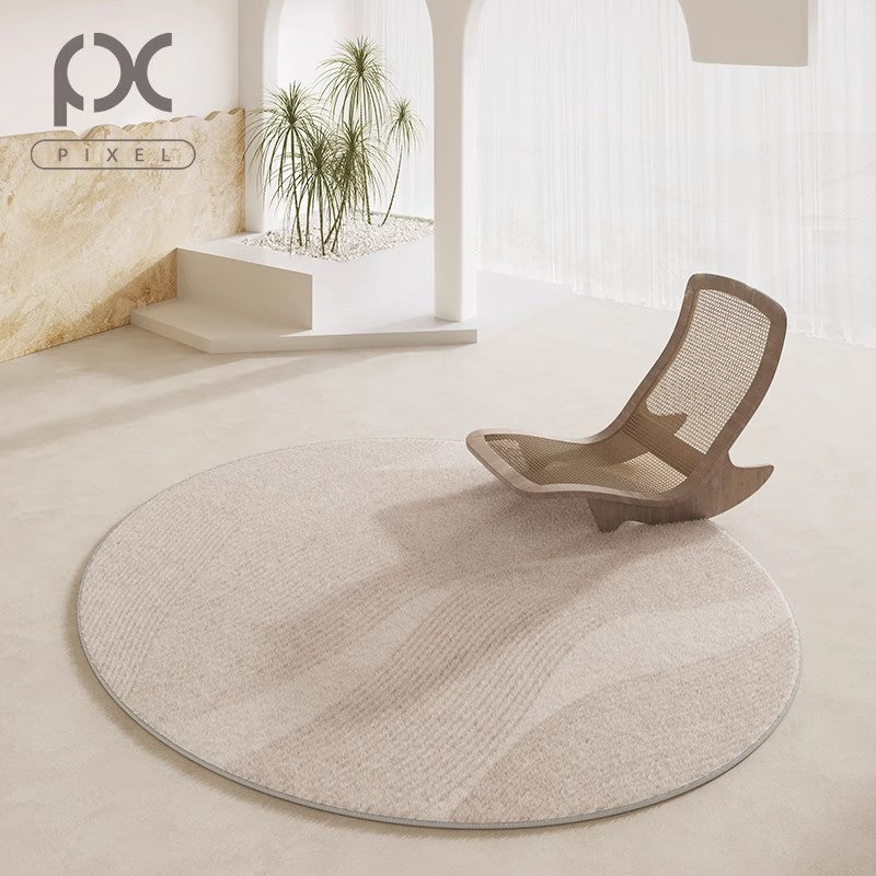 Round Plush Area Rug