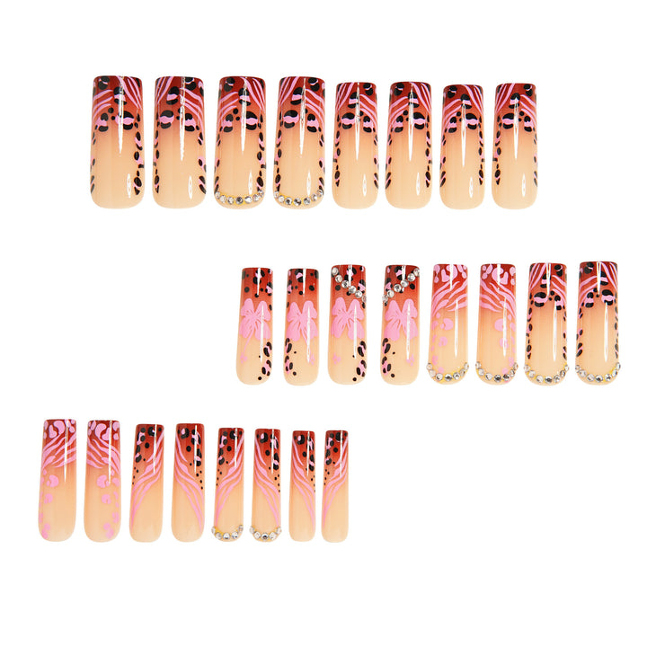 Artistic Press-On Nail Art Tips Bowlift