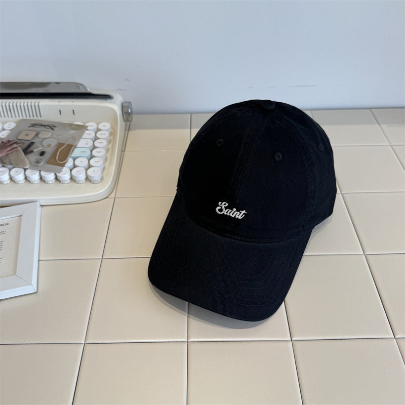 Women's Vintage-Inspired Casual Twill Cap Bowlift