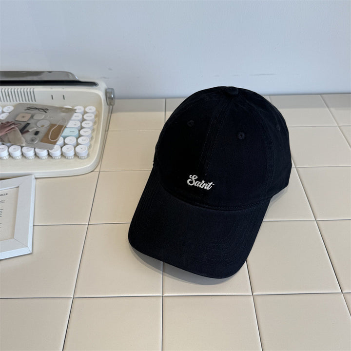 Women's Vintage-Inspired Casual Twill Cap Bowlift