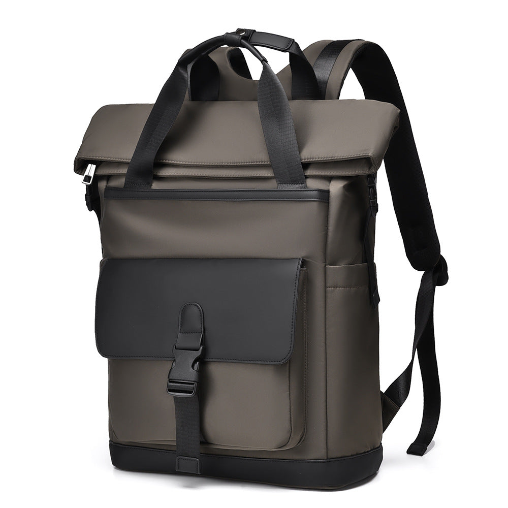 Modern Roll-Top Waterproof Backpack Bowlift