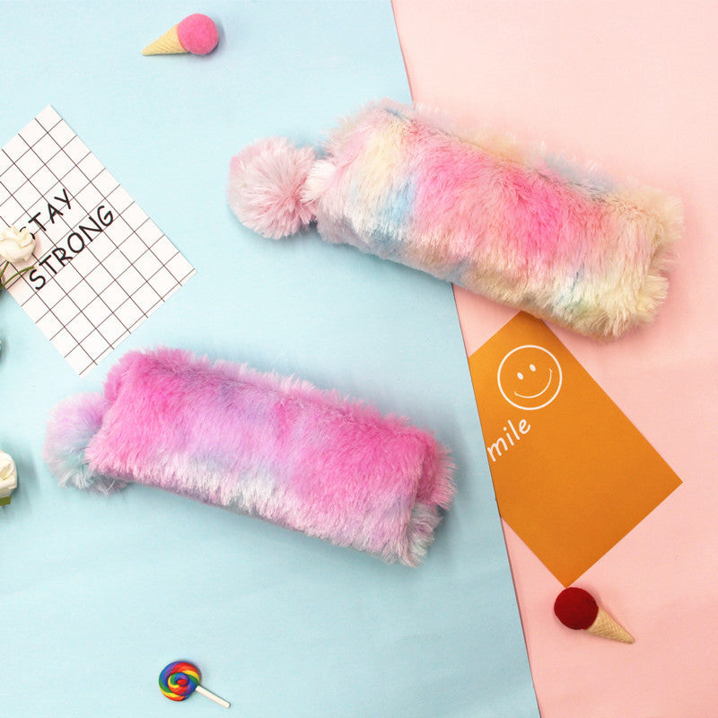 Plush Fluffy Pencil Case Bowlift