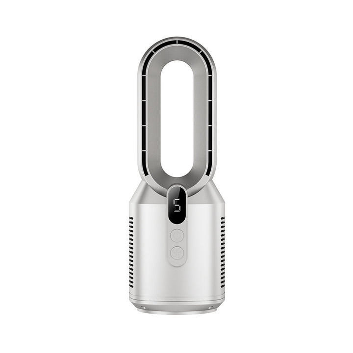 Cooling bladeless tower fan with HEPA air purifier and LED display Bowlift