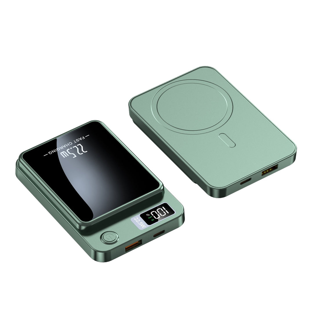 Power bank with intelligent fast charging system and digital power display Bowlift