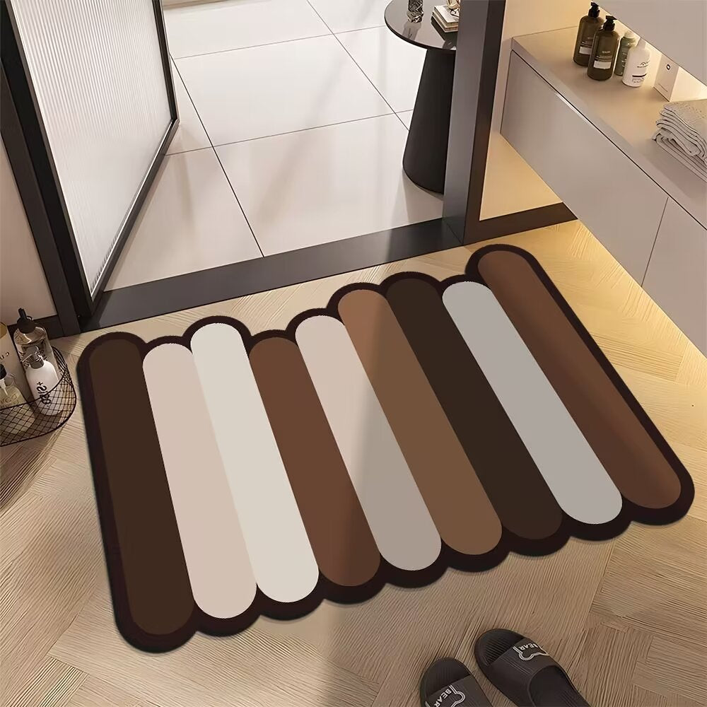Elegant Rectangular Entryway Mat