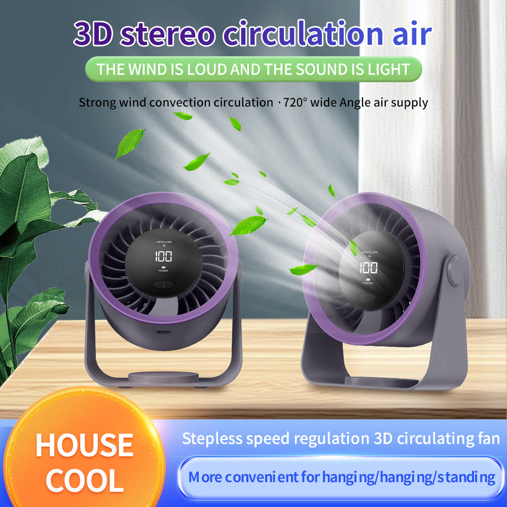 Unisex Portable Smart Air Circulator Bowlift
