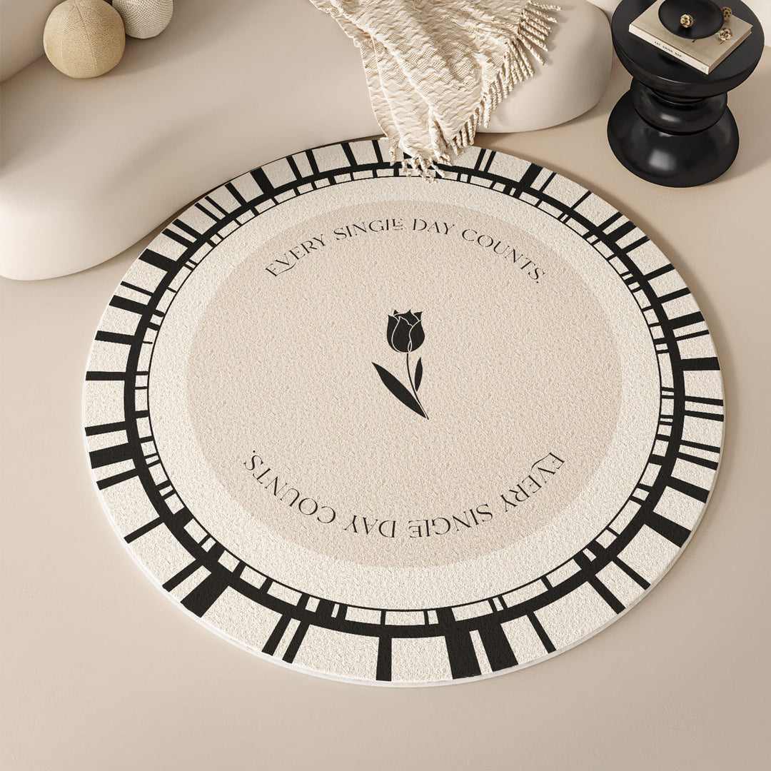 Motivational Quote Area Rug