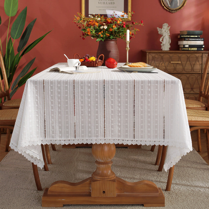 Elegant Lace Table Cover